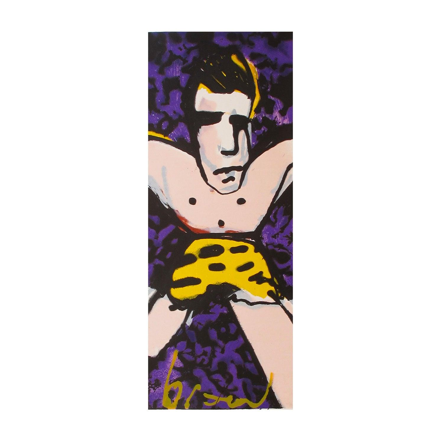 Tarzan - Moderne Kunst - Zeefdruk