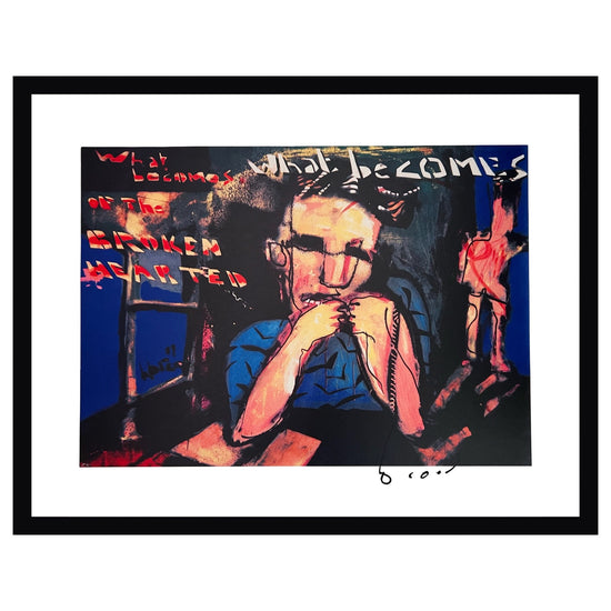 Herman Brood Zeefdruk What Becomes of the broken hearted