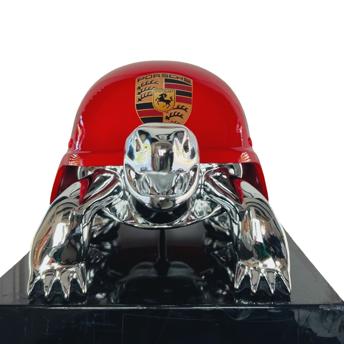 Peace Turtle - Le Mans Silver/Black Letters