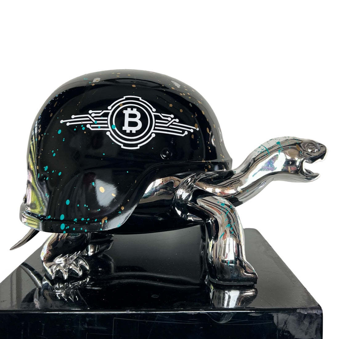 Peace Turtle - Bitcoin Black Special Edition
