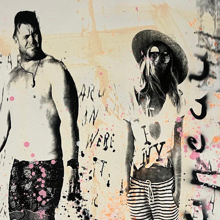 Couple I love NY Ronald chapeau modernekunst