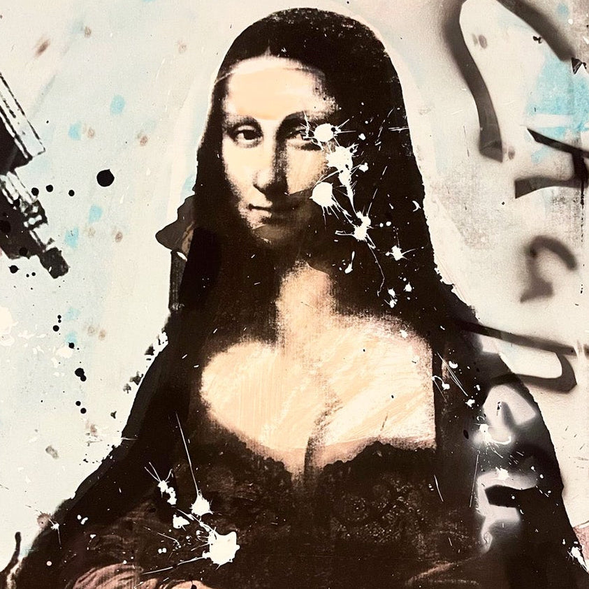 Mona Lisa in lijst