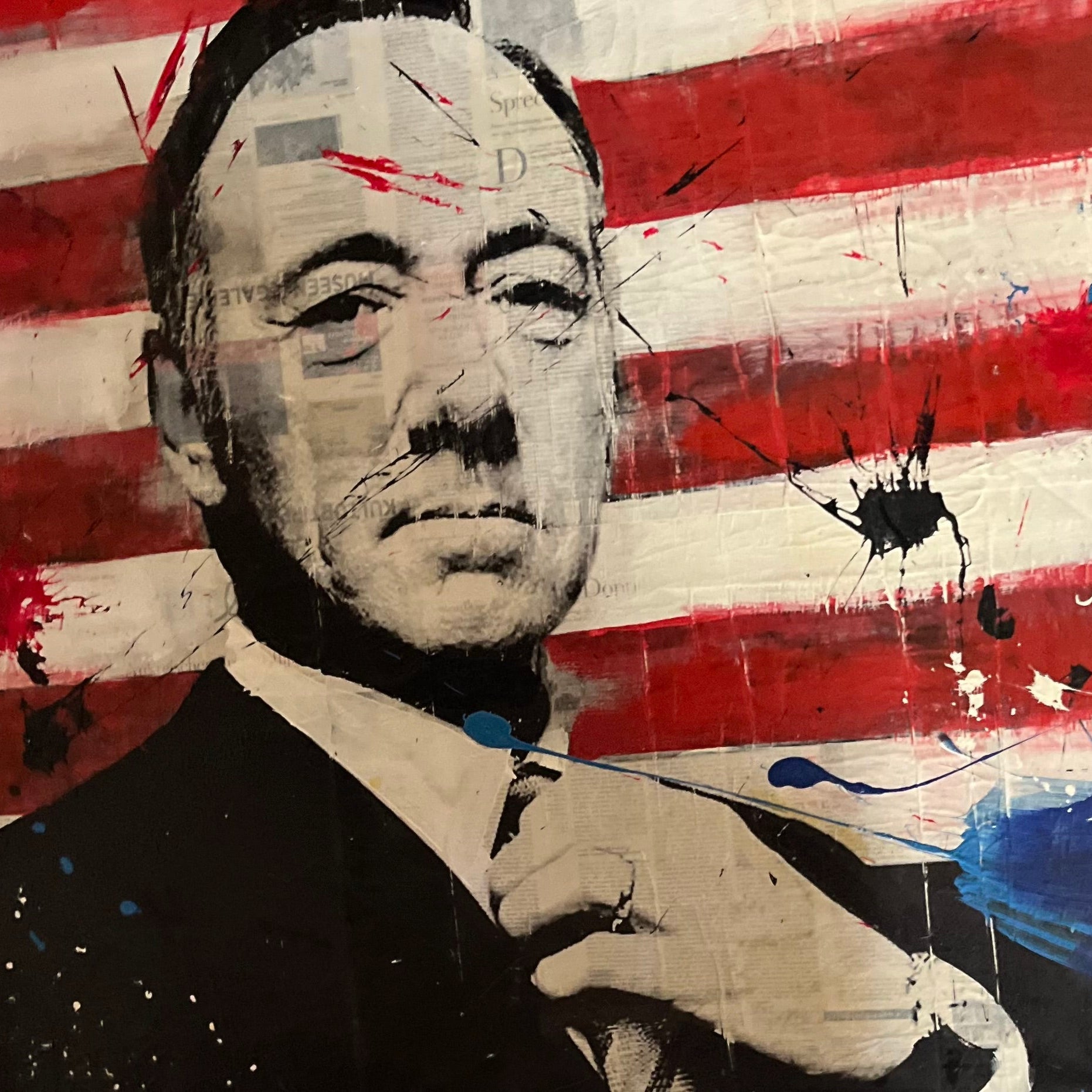 Kevin Spacey House of Cards modernekunst