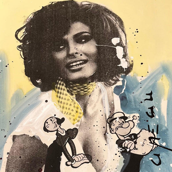 Sophia Loren - Moderne Kunst