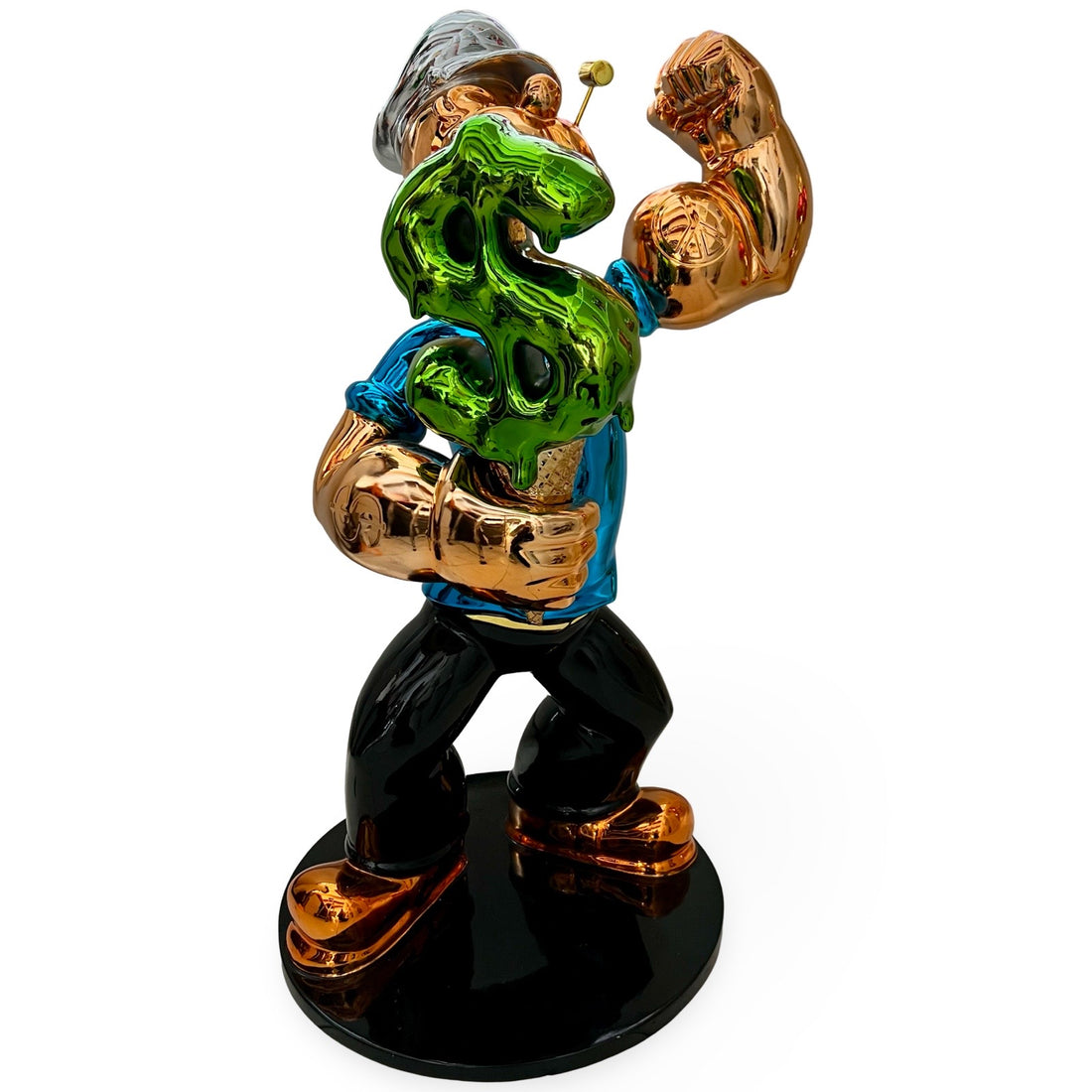 Popeye Blue - Dollar Ice Cream - XL