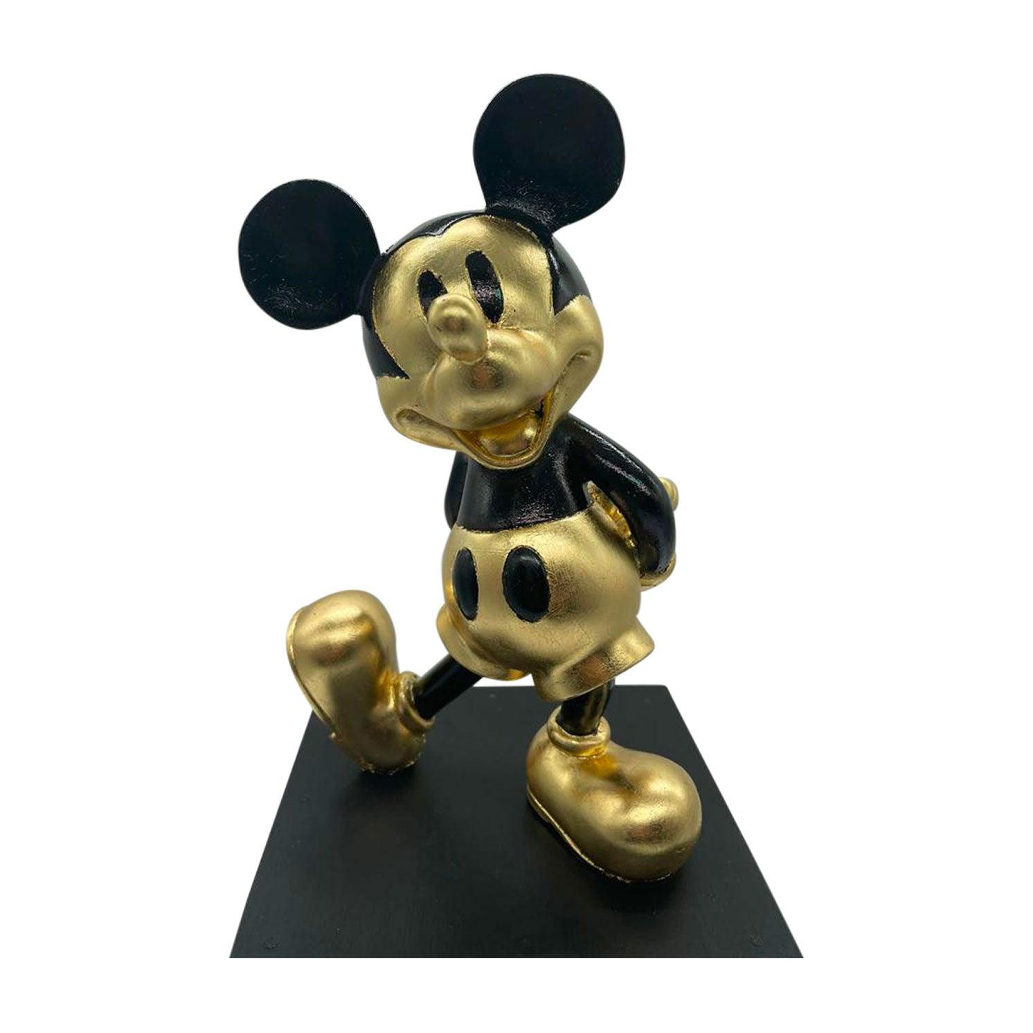 Mickey Black & Gold - Moderne Kunst