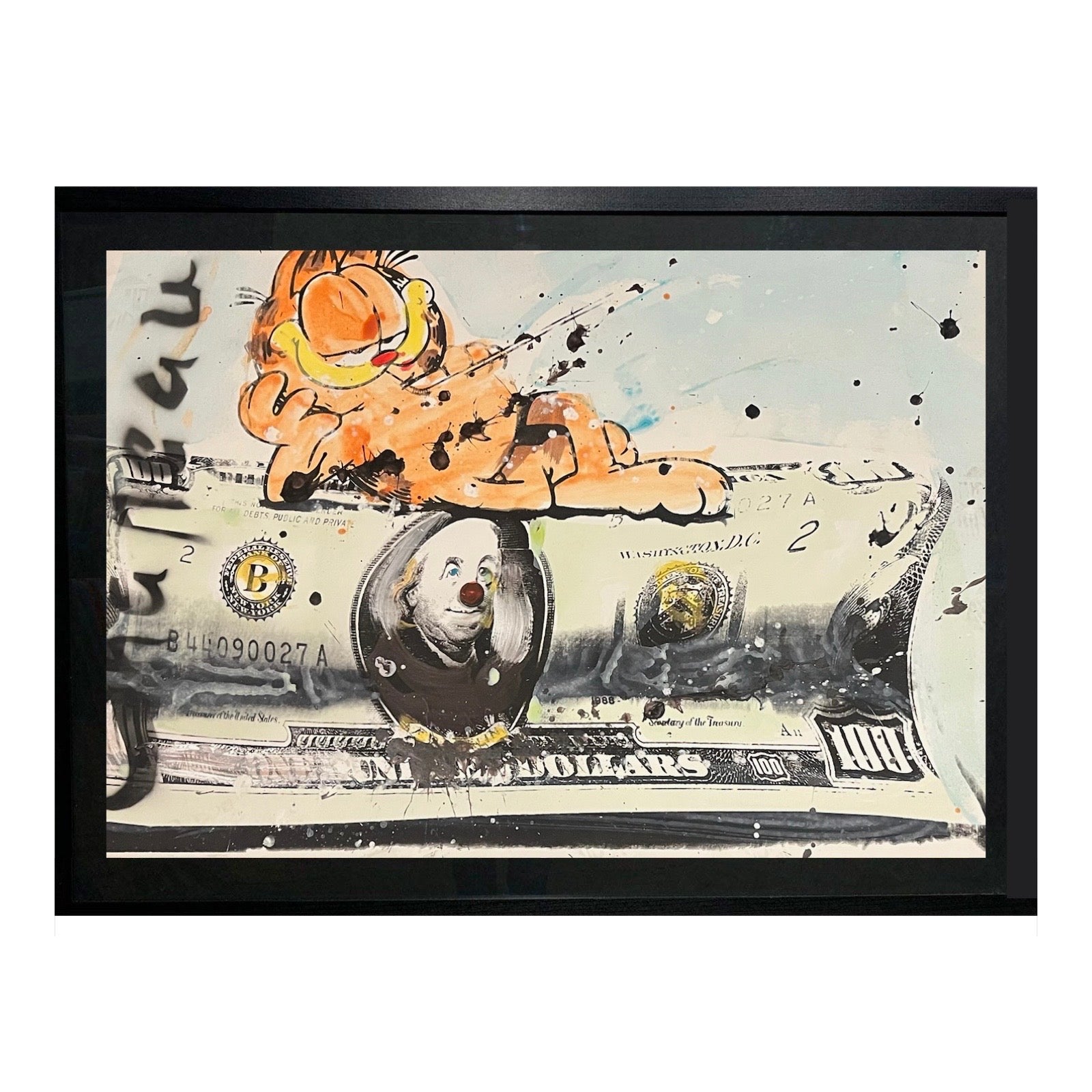 Garfield on a dollar Ronald Chapeau