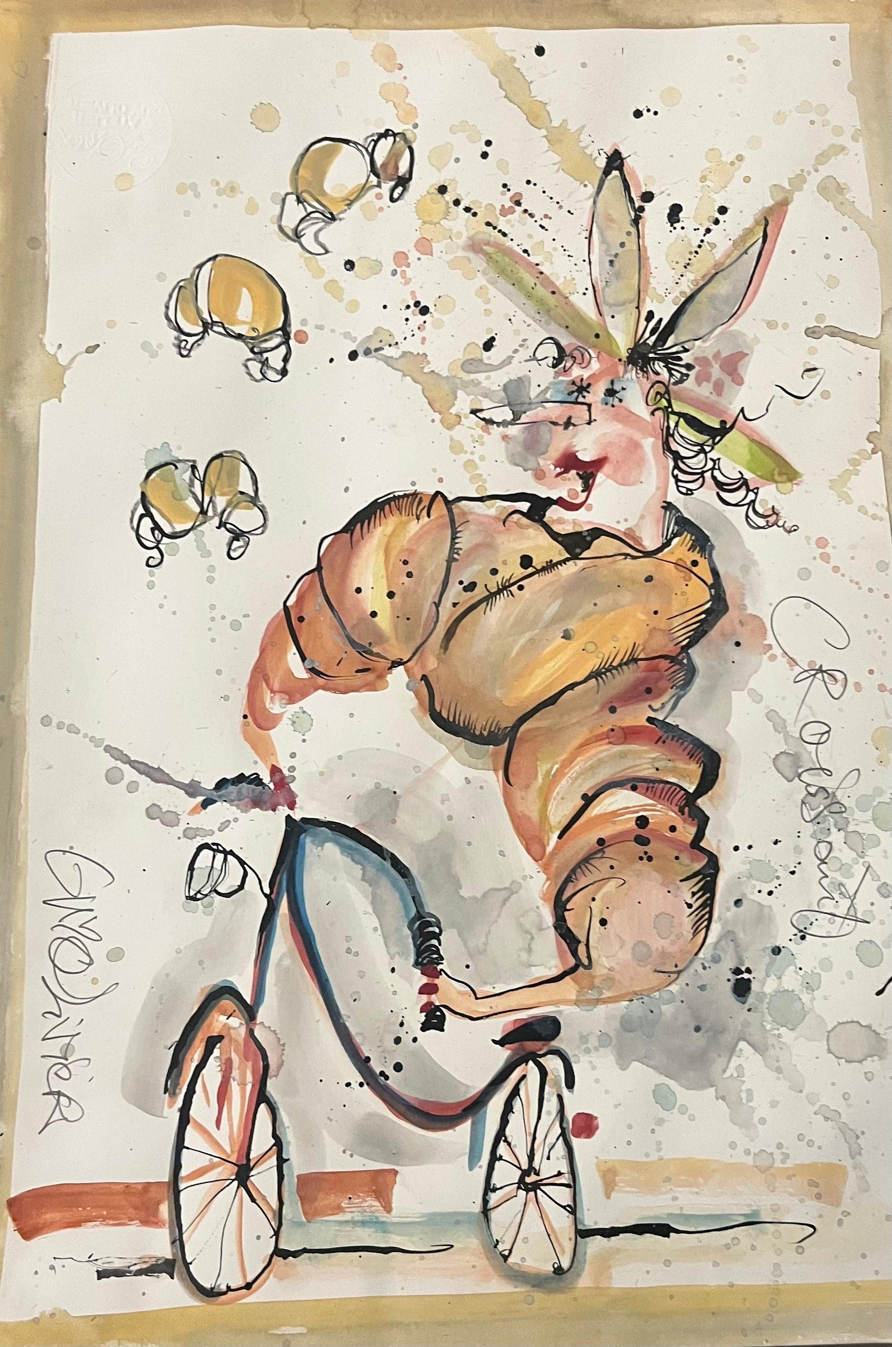 Croissant - Moderne Kunst