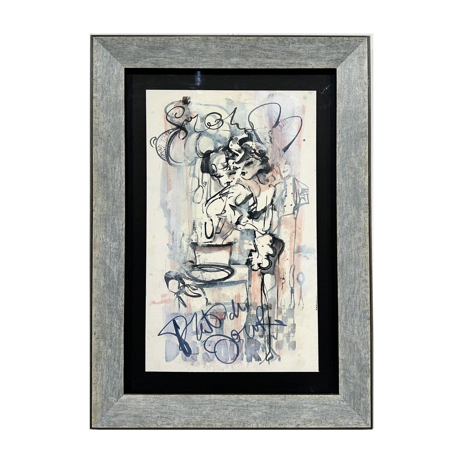 Guy Olivier schilderij 'Plat du Jour 2' modernekunst.nl