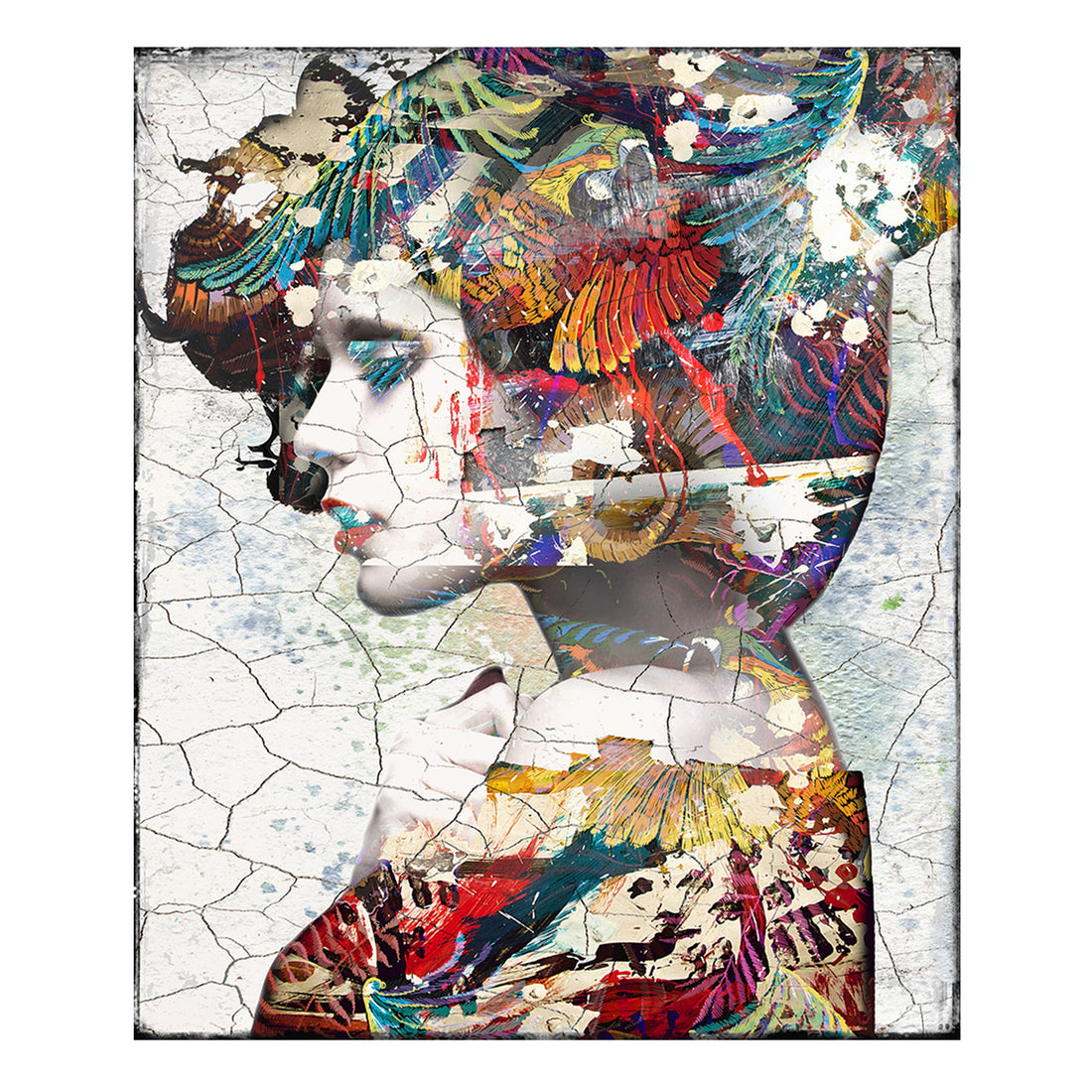 Art Leather Dibond, Proudly door Hans Jochem Bakker.