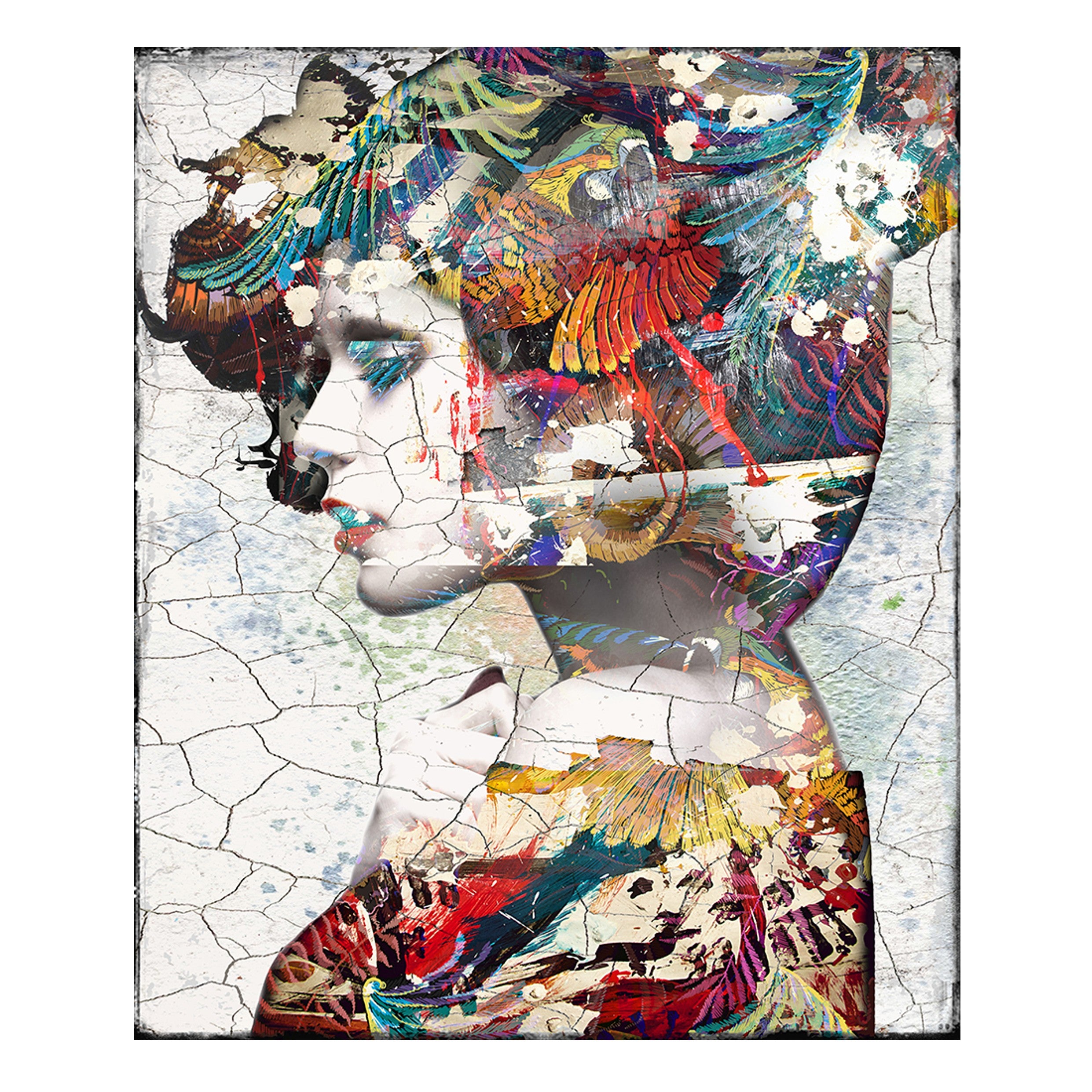 Art Leather Dibond, Proudly door Hans Jochem Bakker.