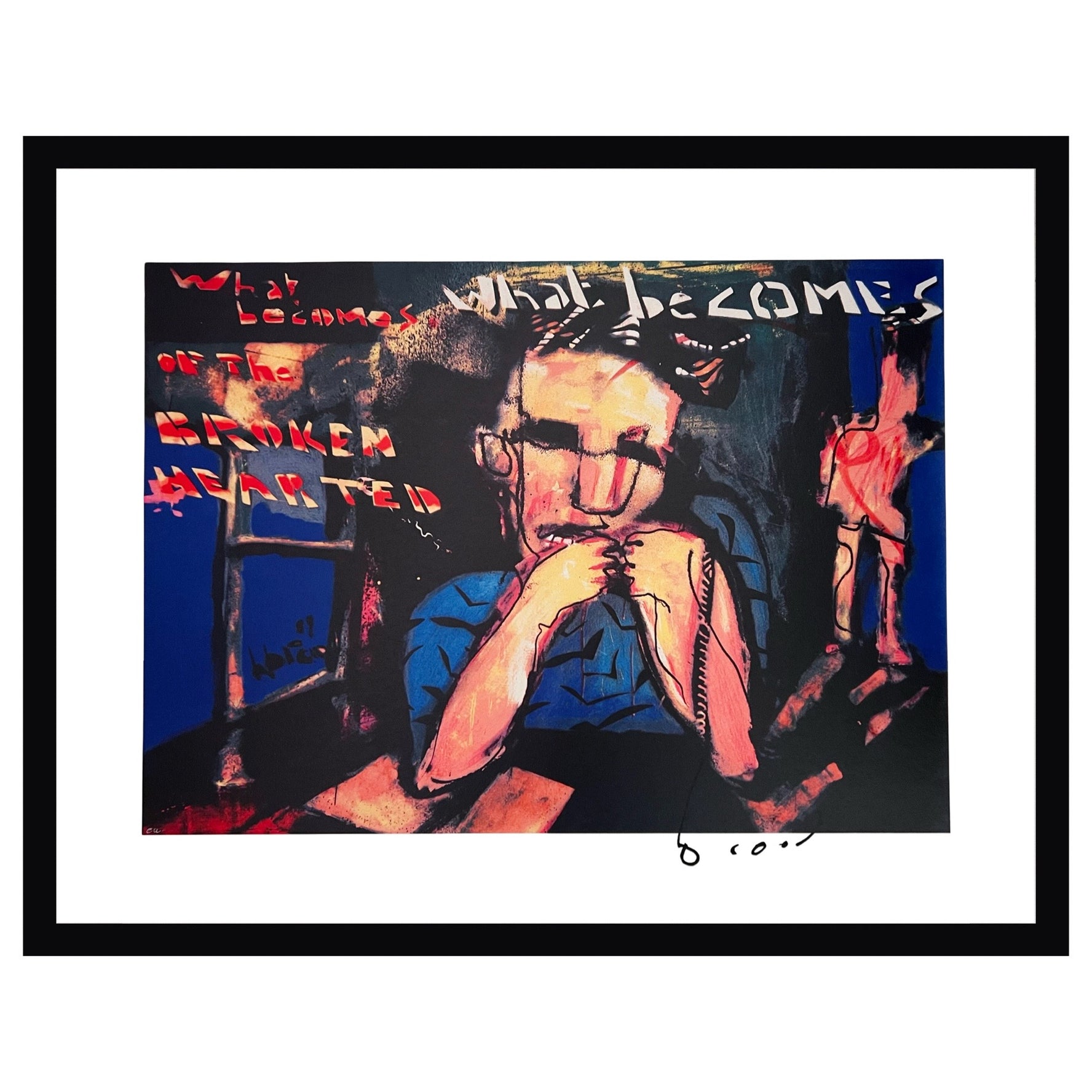 Herman Brood Zeefdruk What Becomes of the broken hearted  moderne kunst