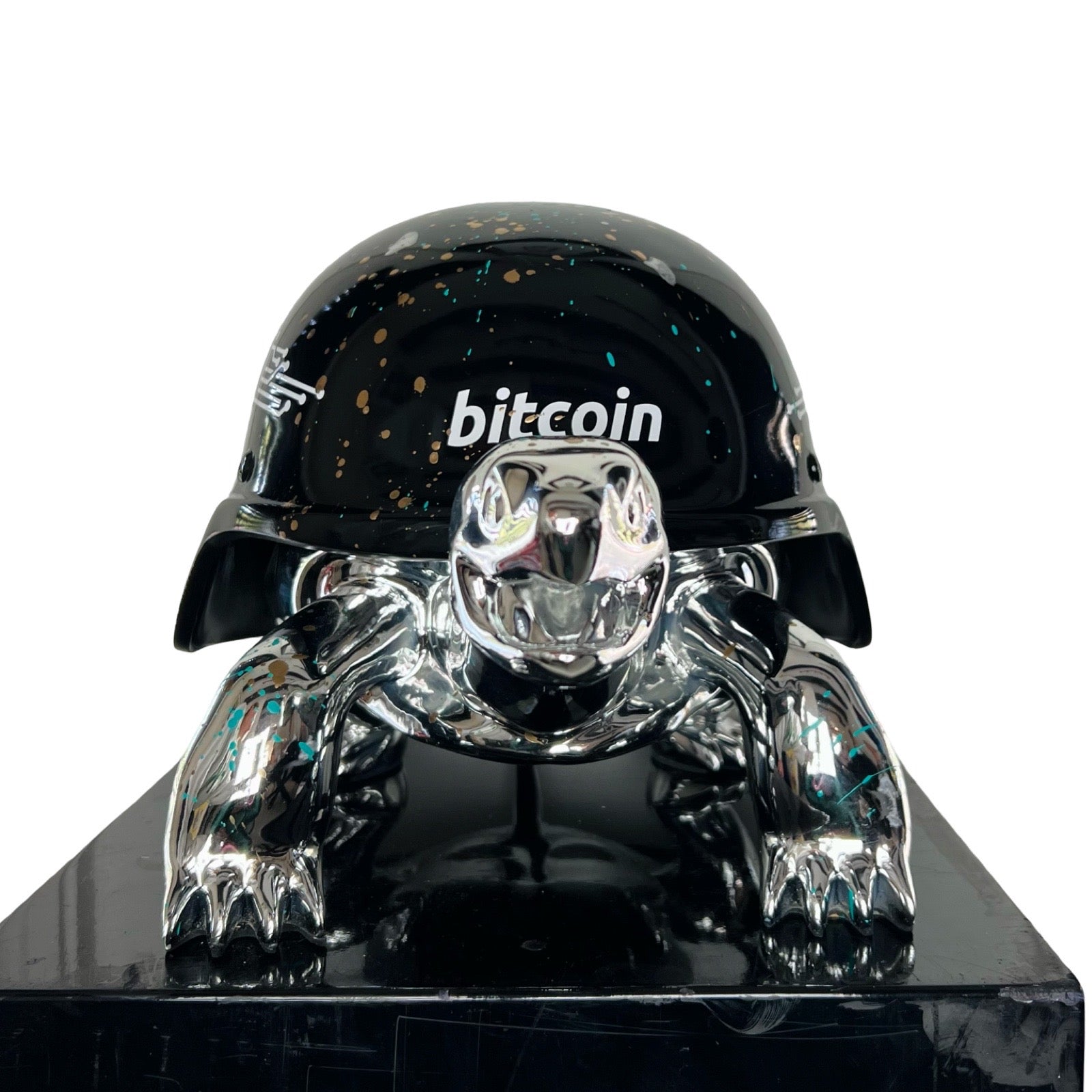 Peace Turtle - Bitcoin Black Special Edition