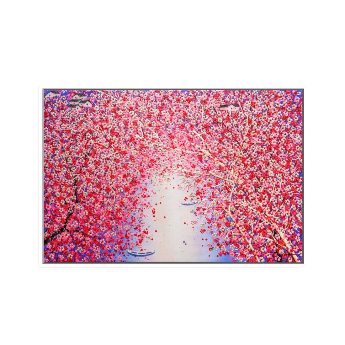 Blossom art Je Shen via modernekunst.nl