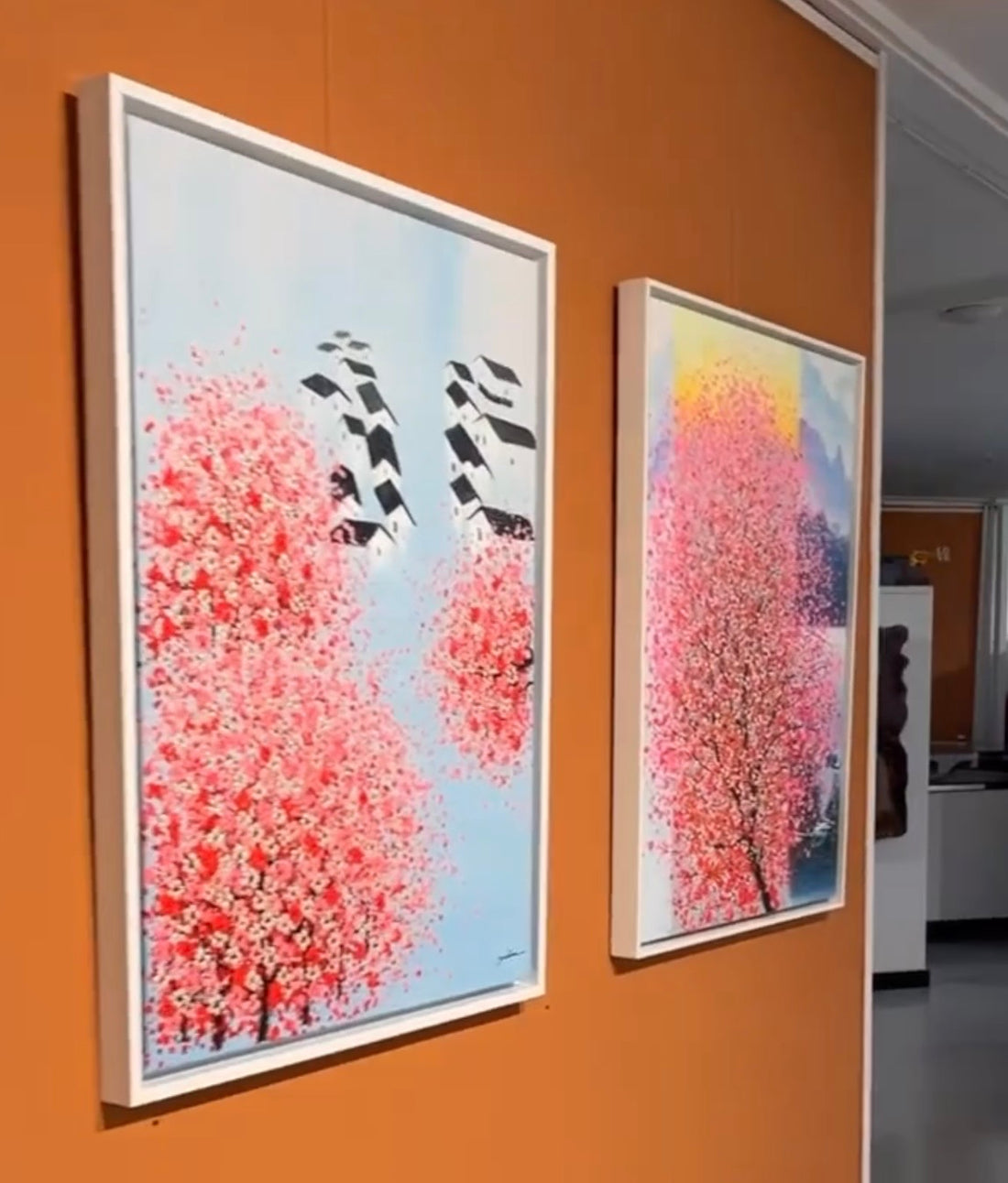 Pink Mediation Yellow stripe