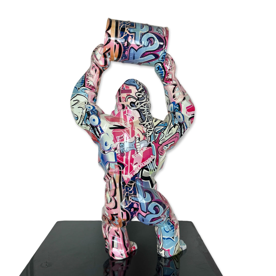 King Kong with barrel - Small - Van Apple