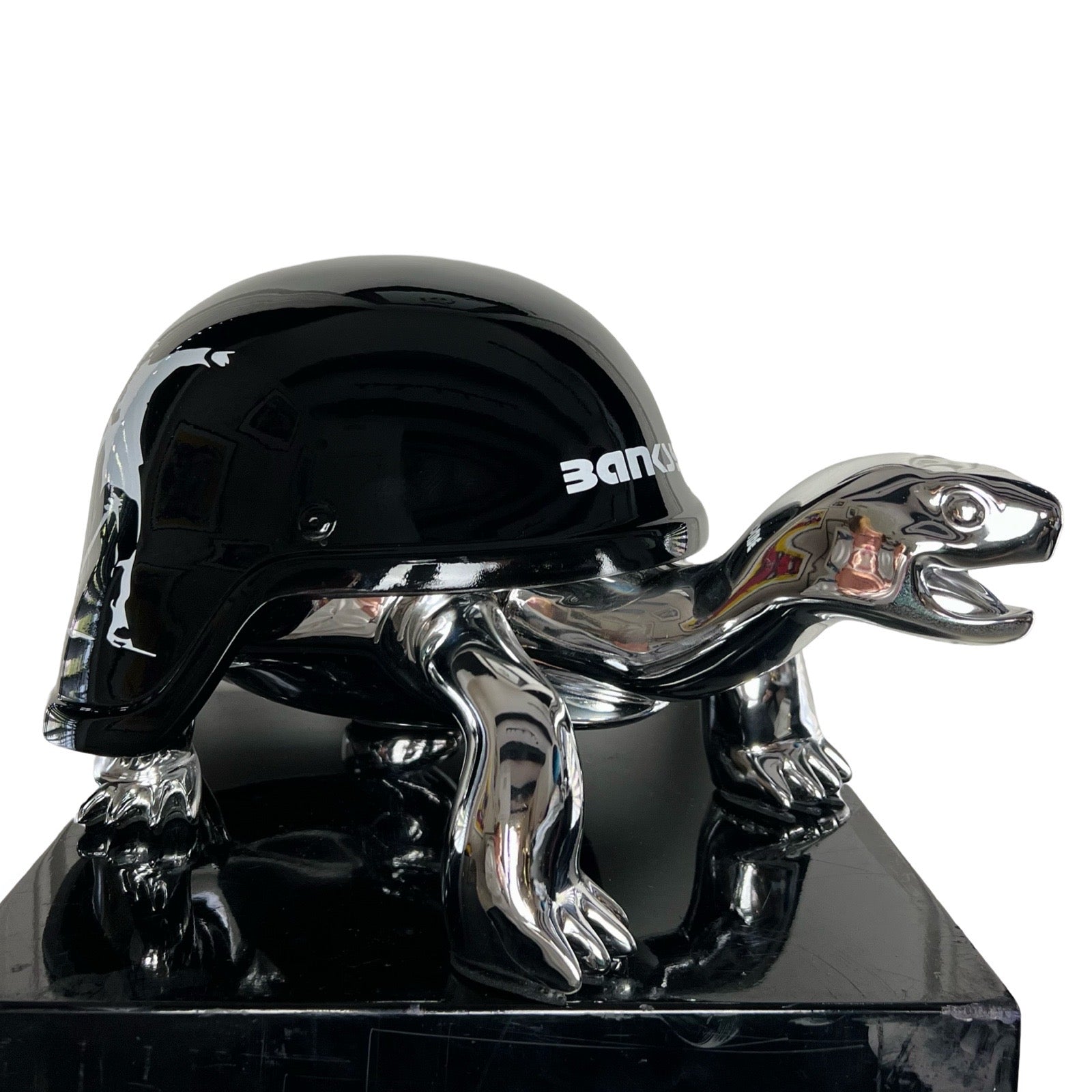 Peace Turtle - Banksy Flower Thrower