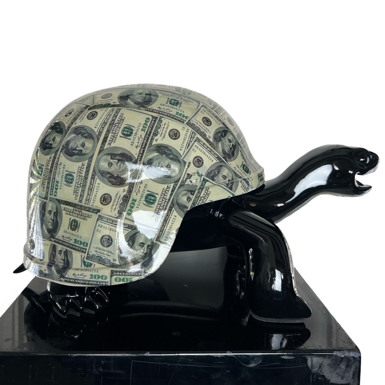 Peace Turtle - Dollar Black