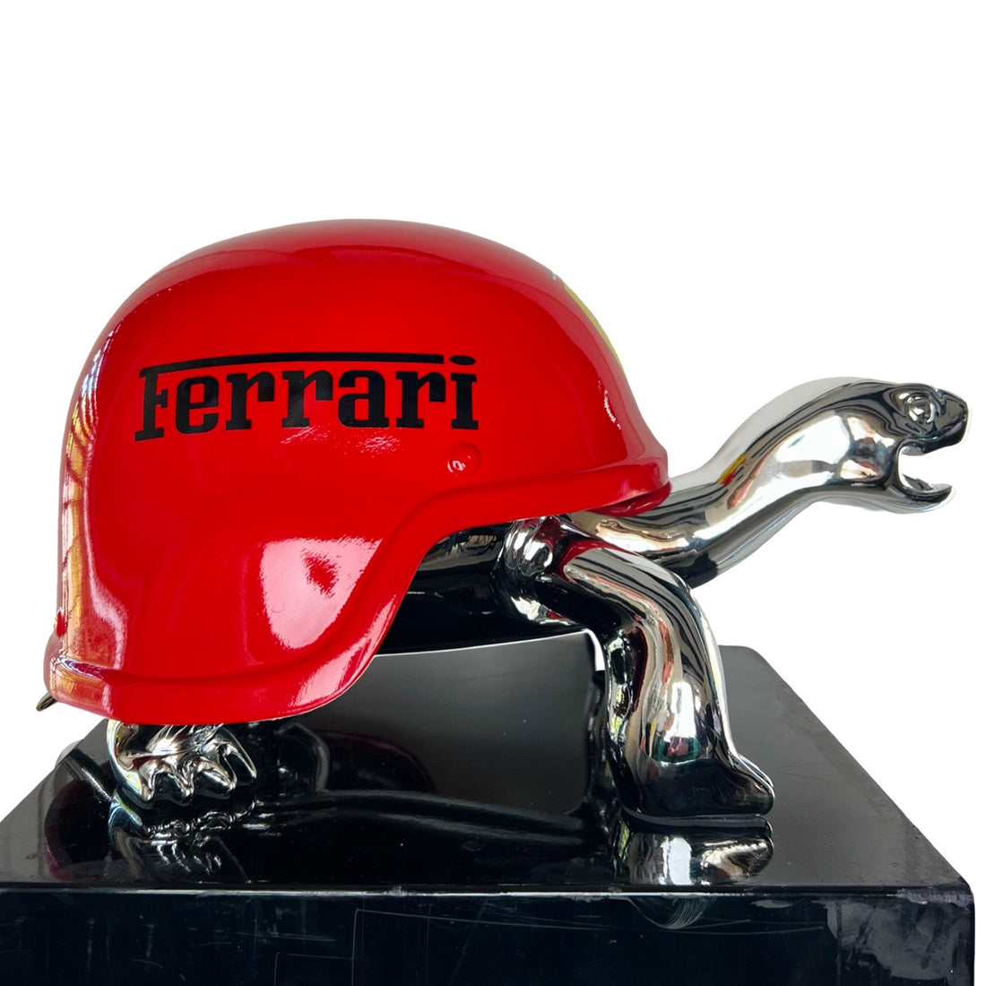 Peace Turtle - Silver/Black ~Letters