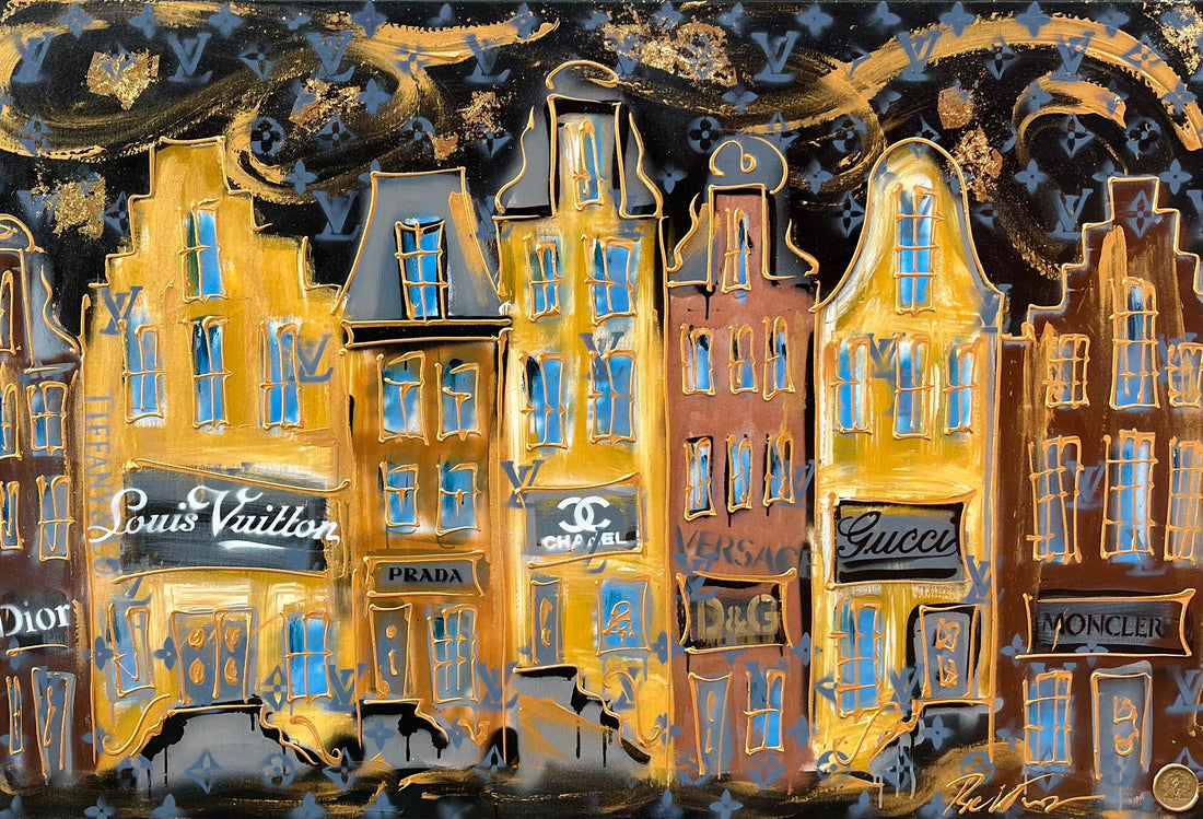 Grachtenpandjes Gold