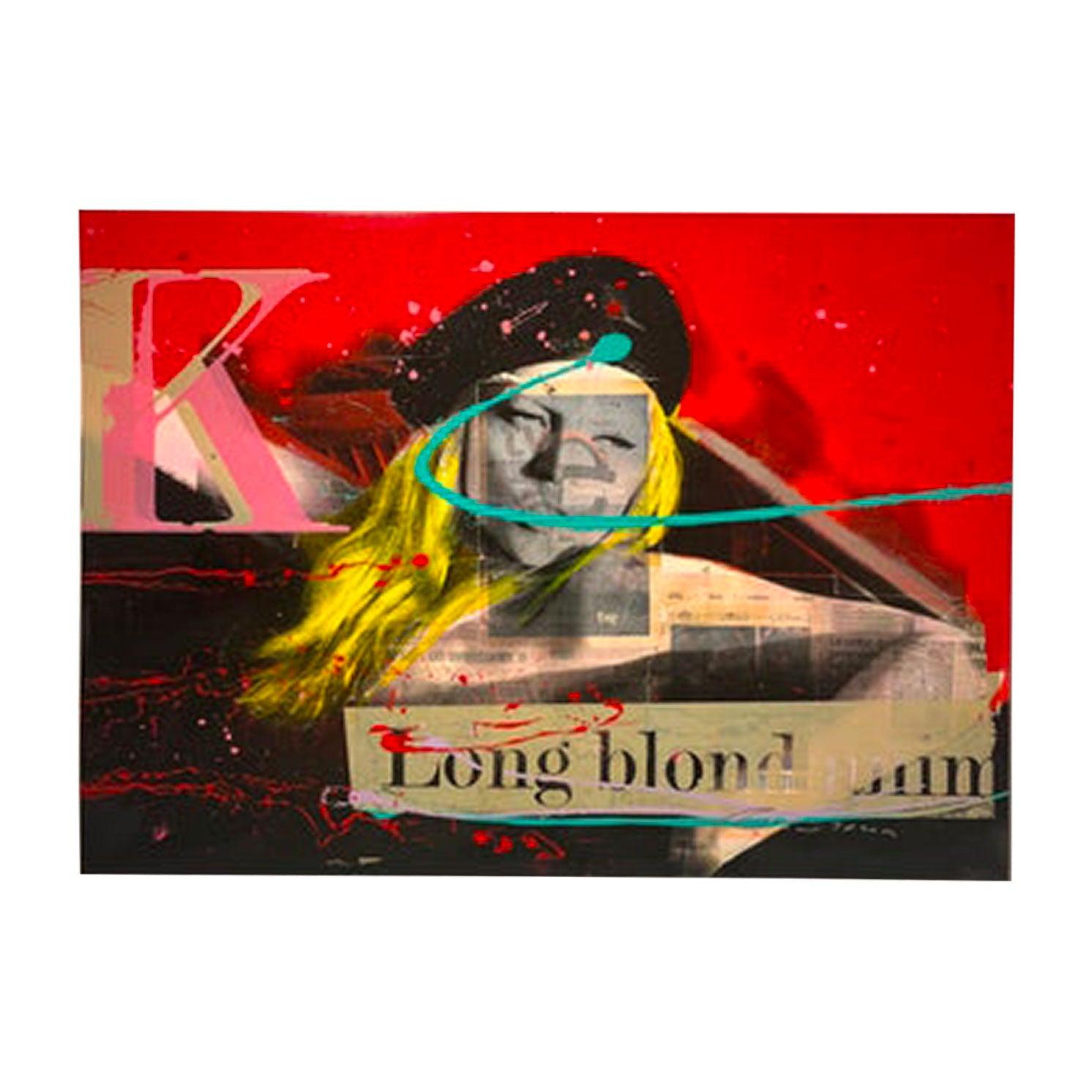 Long Blonde - Moderne Kunst