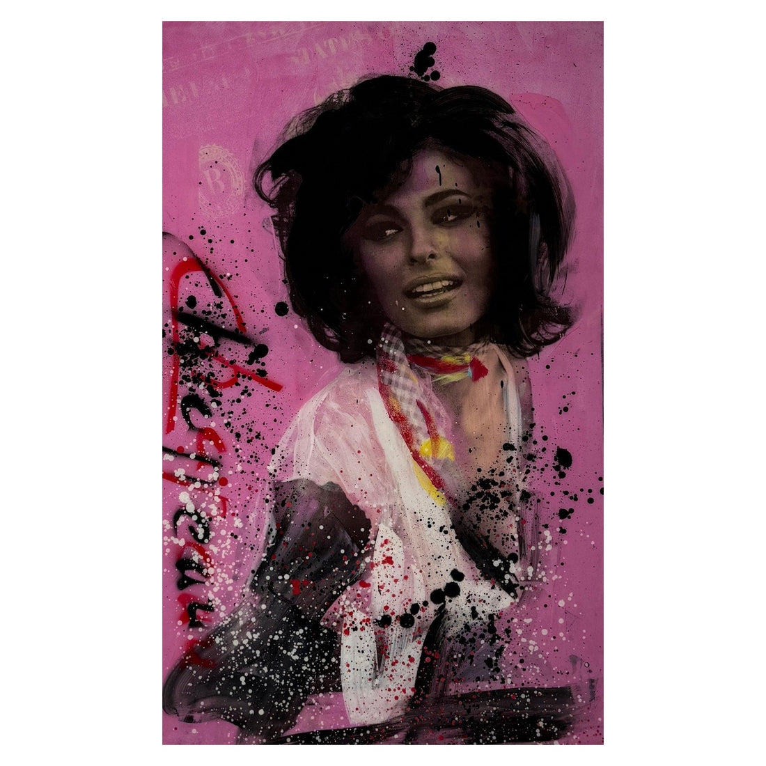 Sophia Loren - Moderne Kunst