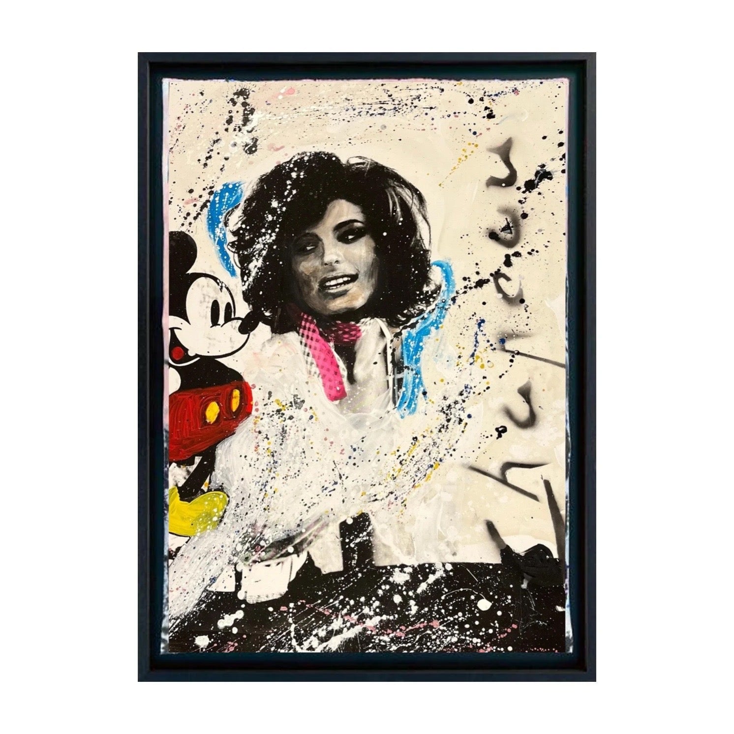 Sophia Loren & Mickey modernekunst