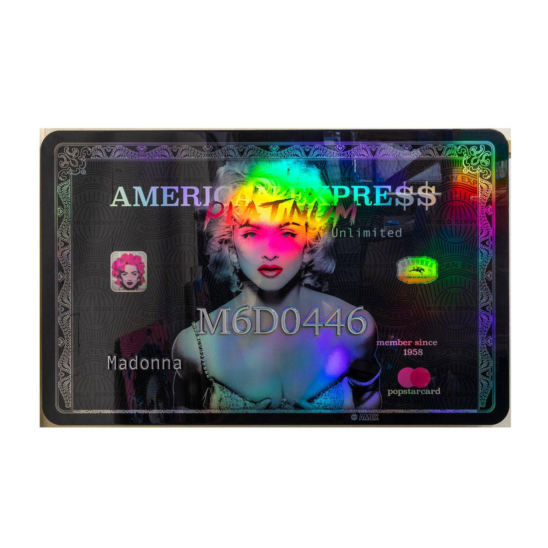 Amex Madonna - Moderne Kunst