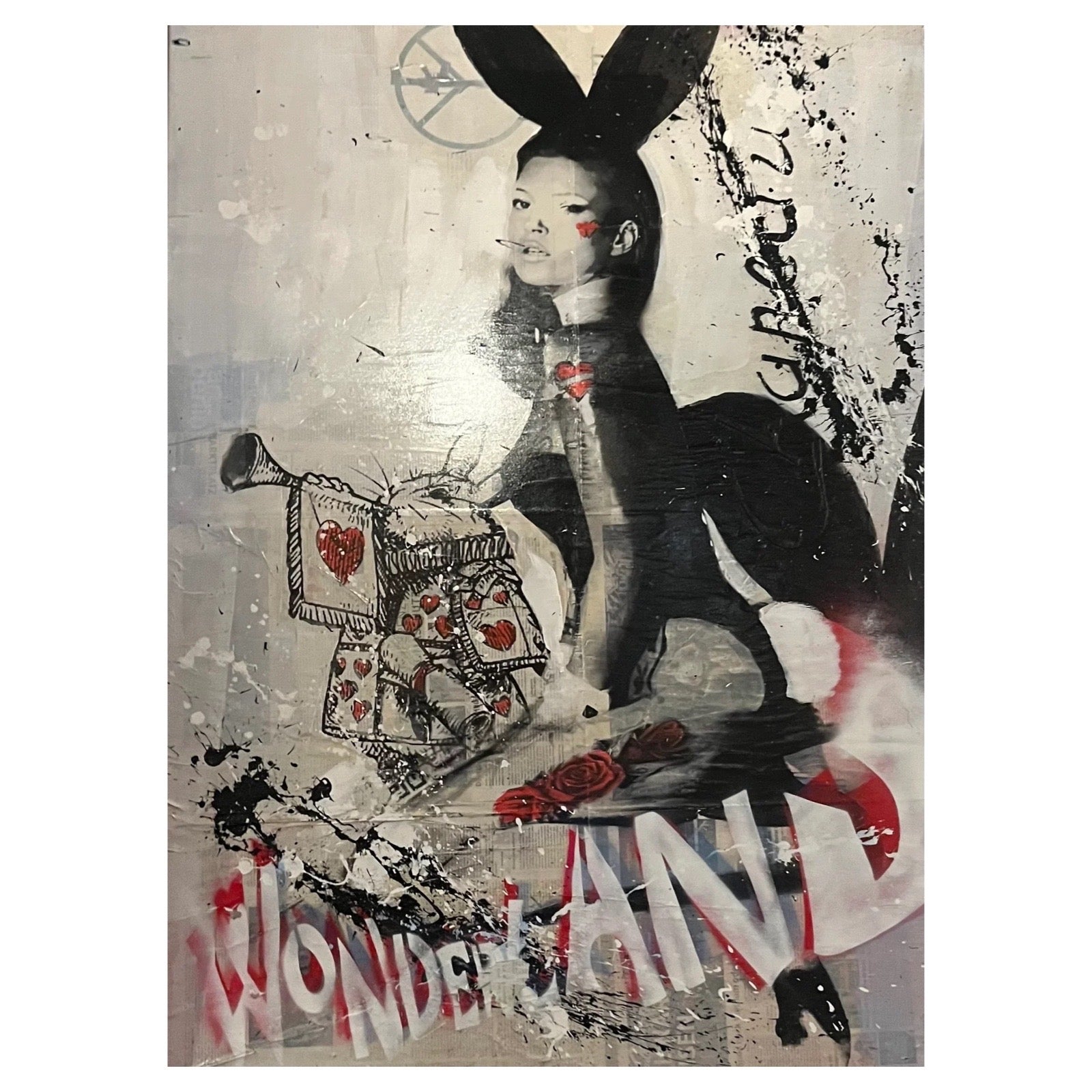 Wonderland Kate Moss moderne kunst