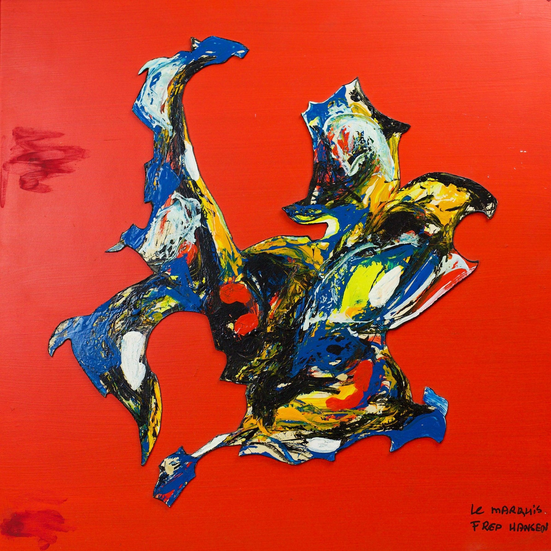 Special Horse Red - Moderne Kunst