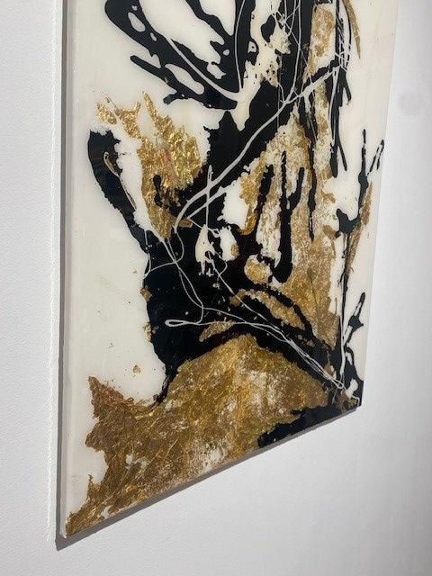 Black & Gold - Moderne Kunst