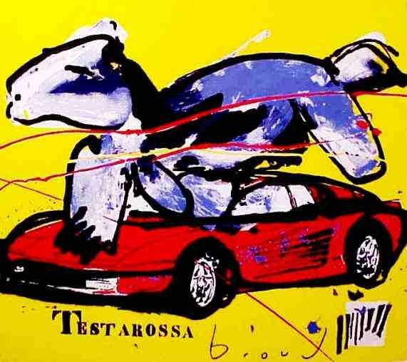 Testa Rossa - Moderne Kunst