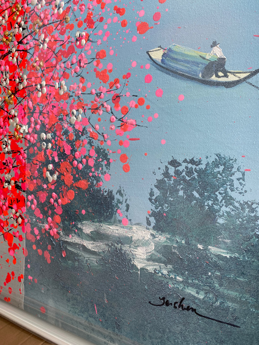 Detail van kunstwerk Shine van Je Shen
