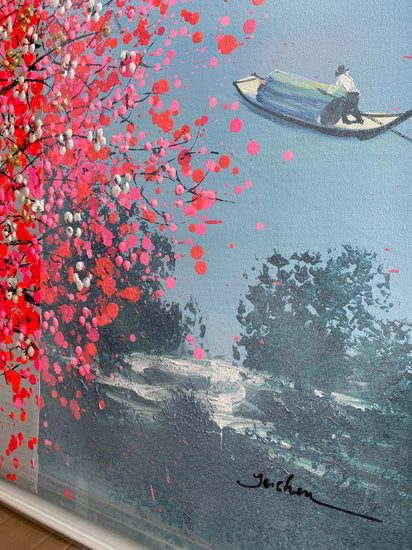 Detail van kunstwerk Shine van Je Shen