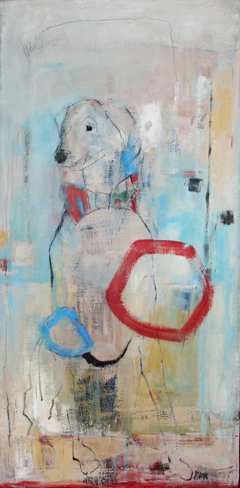 Pretty dog - Moderne Kunst