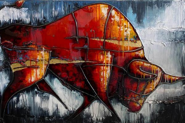 The Bull - Moderne Kunst